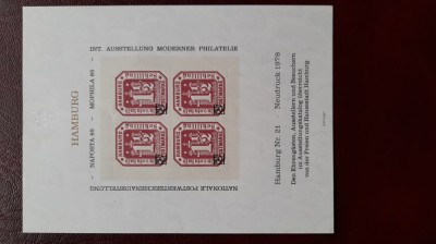 1985 Naposta Bl.4 nr.38500-MNH foto