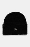New Era caciula din amestec de lana culoarea negru, 60565447