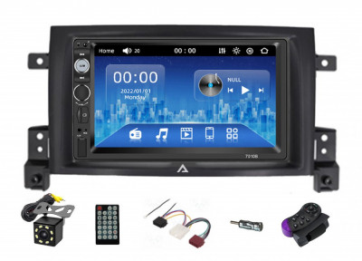 [KIT] MP5 Player pentru Suzuki Grand Vitara 2005-2015, WinCE, Bluetooth, USB, CardSD, Camera Marsarier, Auxiliar, Mirrorlink, Touchscreen, - AD-BGP701 foto