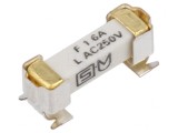 Siguranţă &icirc;nt&acirc;rziere 1,6A 250V SMD cupru, SCHURTER
