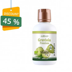 Suc Graviola Premium100% natural, Bio, 475 ml foto