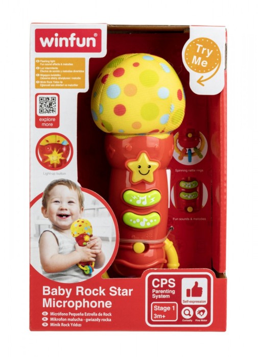 WINFUN MICROFON PENTRU BEBELUSI SuperHeroes ToysZone