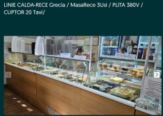 HORECA BUCURESTI - ECHIPAMENTE SECOND HAND / LINIE AUTOSERVIRE GRECIA /