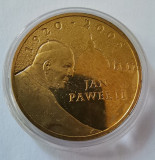 SV * Polonia 2 ZLOTYCH / ZLOTI 2005 * PAPA IOAN PAUL II 1920 UNC in capsula, Europa, Cupru-Nichel