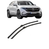 Cumpara ieftin Set stergatoare MERCEDES-BENZ EQC (N293) 2019-2023, parbriz, Valeo Silencio Xtrm