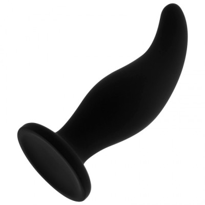 OHMAMA - CURVED SILICONE ANAL PLUG P-POINT 12 CM foto