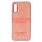 Toc TPU Leather Denim Samsung Galaxy A30s Rose Gold