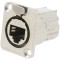 Conector Panou Cat6a Ecranat Feedthrough