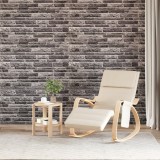 vidaXL Panouri de perete 3D, 10 buc., antracit, 100x50 cm, EPS