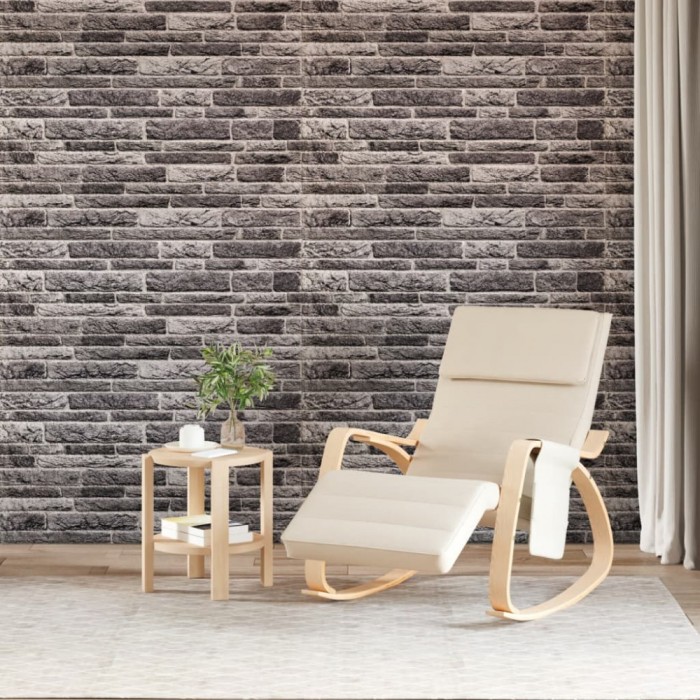 vidaXL Panouri de perete 3D, 10 buc., antracit, 100x50 cm, EPS 4008549