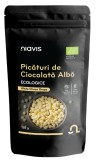 Picaturi de ciocolata alba ecologice, 125g, Niavis