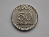 50 CENTAVOS 1987 BRAZILIA, America Centrala si de Sud