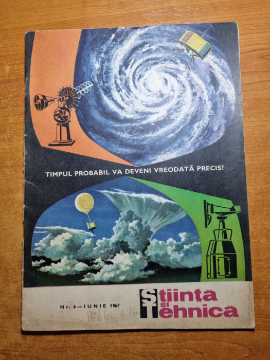 Revista stiinta si tehnica iunie 1967-art. delta dunarii,opel kadett