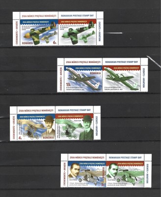 ROMANIA 2024 - ZIUA MARCII - EVENIMENTE AVIATIE, VINIETA 1, MNH - LP 2475 foto