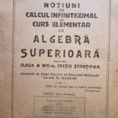 P. Marinescu - Notiuni de calcul infinitezimal si curs elementar de algepra superioara