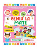 Geniu la mate &ndash; rezolvă, calculează, numără, &icirc;nmulțirea și &icirc;mpărțirea (Vol. 3) - Hardcover - Alias Publishing