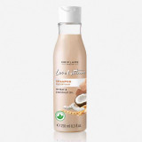 Şampon pentru păr uscat cu gr&acirc;u şi ulei din nucă de cocos Love Nature (Oriflame)