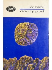 Ion Barbu - Versuri si proza (Editia: 1970) foto
