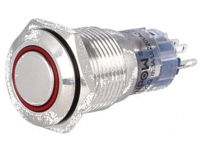 Comutator anti-vandalism SPDT 0,5A/220VAC 1A/24VDC foto