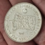 1 gulden 1931 argint , 10 grame , luciu