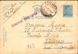 HST CP389 Carte poștală cu ștampila Cenzurat Cluj-Turda, 1941, Circulata, Printata