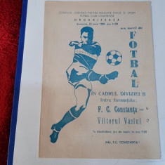 program FC Constanta - Viitorul Vaslui