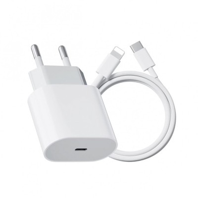 Incarcator compatibil cu iPhone 11/12/13/14/Pro/Pro Max/iPad/AirPods, cablu de date Lightning, Fast charge foto