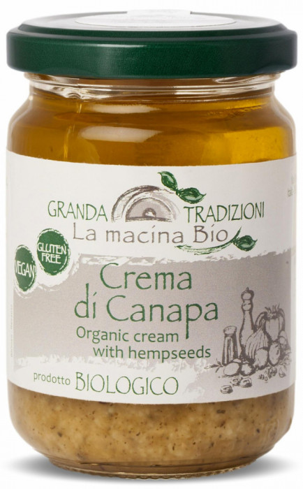 Crema BIO din canepa La Macina Bio