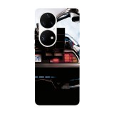 Husa compatibila cu Huawei P50 Pro model Back to the Future, Silicon, TPU, Viceversa, Transparent, Carcasa