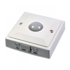 Senzor miscare pentru perete ES205, maxim 2000 W, oprire lumina automat foto