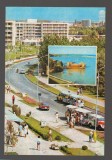 CPIB 19171 CARTE POSTALA - NEPTUN. HOTEL DOINA, MOZAIC, AUTOTURISM