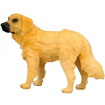 Figurina Golden Retriever M Collecta, 7 x 6 cm foto