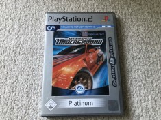 JOC PLAYSTATION 2 PS2 NEED FOR SPEED UNDERGROUND foto