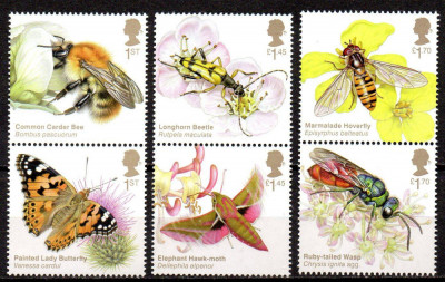 MAREA BRITANIE, ANGLIA 2020, Fauna, serie neuzata, MNH foto