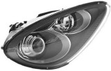 Far Porsche Cayenne 92a, 04.2010-12.2014, montare fata, stanga, H7+H7; electric; cu motor; halogen, Depo, 958 631 173 00; 958 631 173 02; 95863117301