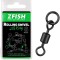 Vartej Cu Anou Zfish Rolling Swivel With Ring Black Matt, Nr.8, 26Kg, 10buc/pac