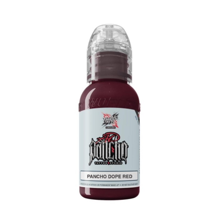 Tusuri Tatuaje - Culori WORLD FAMOUS 30 ml - Pancho Dope Red