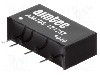 Convertor de tensiune, DC-DC, intrare 10,8...13,2V DC, iesire 12V DC, putere 1W, AIMTEC - AM1DS-1212SZ