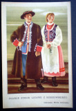 P.136 POLONIA COSTUME POPULARE NATIONALE POLONEZE, Necirculata, Printata