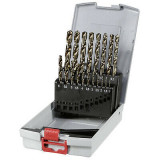 Bosch Caseta 19 burghie metal HSS-CO, 1-10mm ProAdvanced PowerfulTools