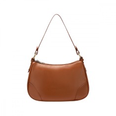 Geanta dama, BUSY LDY&amp;GTM&reg; Sophi, piele naturala, buzunar interior antifurt, de umar si de mana, maro