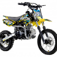 Motocicleta cross copii Barton DB125-3L, 125cc, 4T, roti 14/12&quot;, culoare ga Cod Produs: MX_NEW MXDB12-3-125-GN