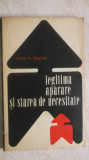 Victor A. Ionescu - Legitima aparare si starea de necesitate, 1972