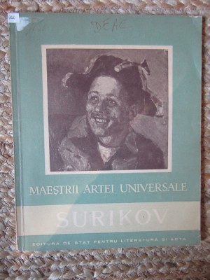 SURIKOV 1848-1916-MIRCEA DEAC foto