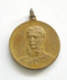 y579 UNGARIA medalion KOSSUTH LAJOS 1802 1902 BRONZ 29mm STARE EXCELENTA