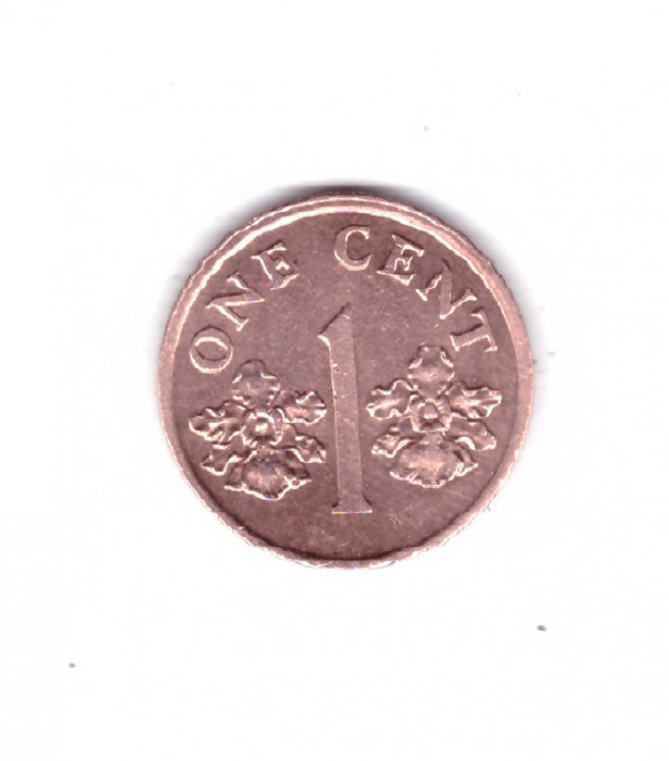 Moneda Singapore 1 cent 1986, stare foarte buna, curata