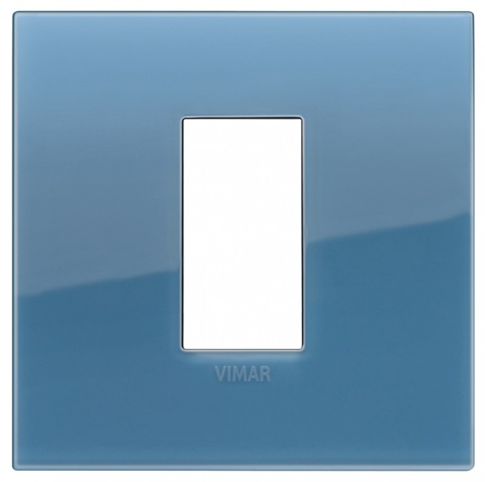 Rama Ornament 1M pentru doza de 2M Vimar Arke reflex albastru marin 19641.64