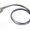 Conector 7/8 soclu tată 5 pini IP67 drept cu cablu 0,5m Lutronic