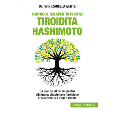 Protocol terapeutic pentru tiroidita Hashimoto. Un plan pe 90 de zile pentru eliminarea simptomelor tiroidiene și revenirea la o viață normală