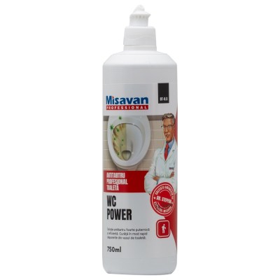 Solutie profesionala pentru toaleta, Dr. Stephan WC Power, anticalcar, 750 ml foto